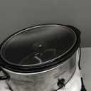 Crock-Pot 7-Quart Slow Cooker, Portable Programmable with Timer, Locking Lid, Stainless Steel; an Essential Kitchen Appliance, Perfect for Families and Gatherings
