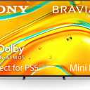 Sony BRAVIA 5 85 Inch TV, Mini LED, 4K Smart Google TV, XR Processor with AI Technology,120hz Television with Dolby Vision/Atmos, Exclusive Features for PlayStation5, K-85XR50, 2025 Model