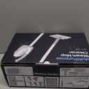 10-in-1 Steam Mop with Detachable Handheld Steamer, Multi & Up Steamer for Cleaning with 350ml Tank,10s Heat-Up, 23Ft Cord, 248F 1200W Powerful Floor Steam Mop for Hardwood Floors, Grout, Carpet (Pure White)