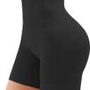 Tummy Control Shapewear for Women,Seamless High Waist Underwear, Faja Body Shaper Panties, Thigh Slimming Shorts (Black, XXL)
