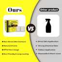 Mosquito Repellent Pouches - Outdoor, Indoor, Travel Size | 30-Day Protection, Non-Toxic & Plant-Based | Safe for Kids, Pets | Patio, Camping, Yard Defense (12, Yellow)