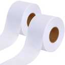 2 Rolls Fusible Batting Tape for Quilting -2 Inches x 30 Yards White Batting Seam Tape, Fusible Sheer Binding Tape for Batting Quitting Sewing