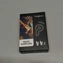 Hearprotek Concert Ear Plugs, 2Pairs Reusable high Fidelity Musician Ear Plugs for Concerts Loud Music-Noise Reduction Ear Protection earplugs for Rave,Festival,Music,Tinnitus Relief (Black)