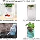 ORIMERC 150 feet 1/4 inch Self Watering Capillary Wick Cord Vacation Plant Sitter Hydroponic Wicking Self-Watering Planter Pot Automatic Water System Device Potted Violet Auto Seedling Waterer Rope