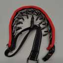 M Red Heavy Duty Nylon No Pull Dog Collar with Buckle, Adjustable Anti Pull Reflective Slip Collar for Large Medium Small Dog Training Walking (M (15"-23" Neck, 1.5" Wide))