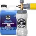 Chemical Guys Big Mouth Max Release Foam Cannon and Blueberry Snow Foam Car Wash Soap, 64 fl oz - Car, Truck, SUV, RV & Boat Wash, Soap Cannon for Pressure Washer, 34 oz Bottle - 2 Items