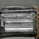 Shinic 2 Packs Electric Garage Heaters, 1500W/750W Ceiling Mounted Heater Radiant Heaters with Halogen Light, 90 Degree Rotation, 5 Mode Settings, Space Heater for Garage, Shop, Large Room and Patio