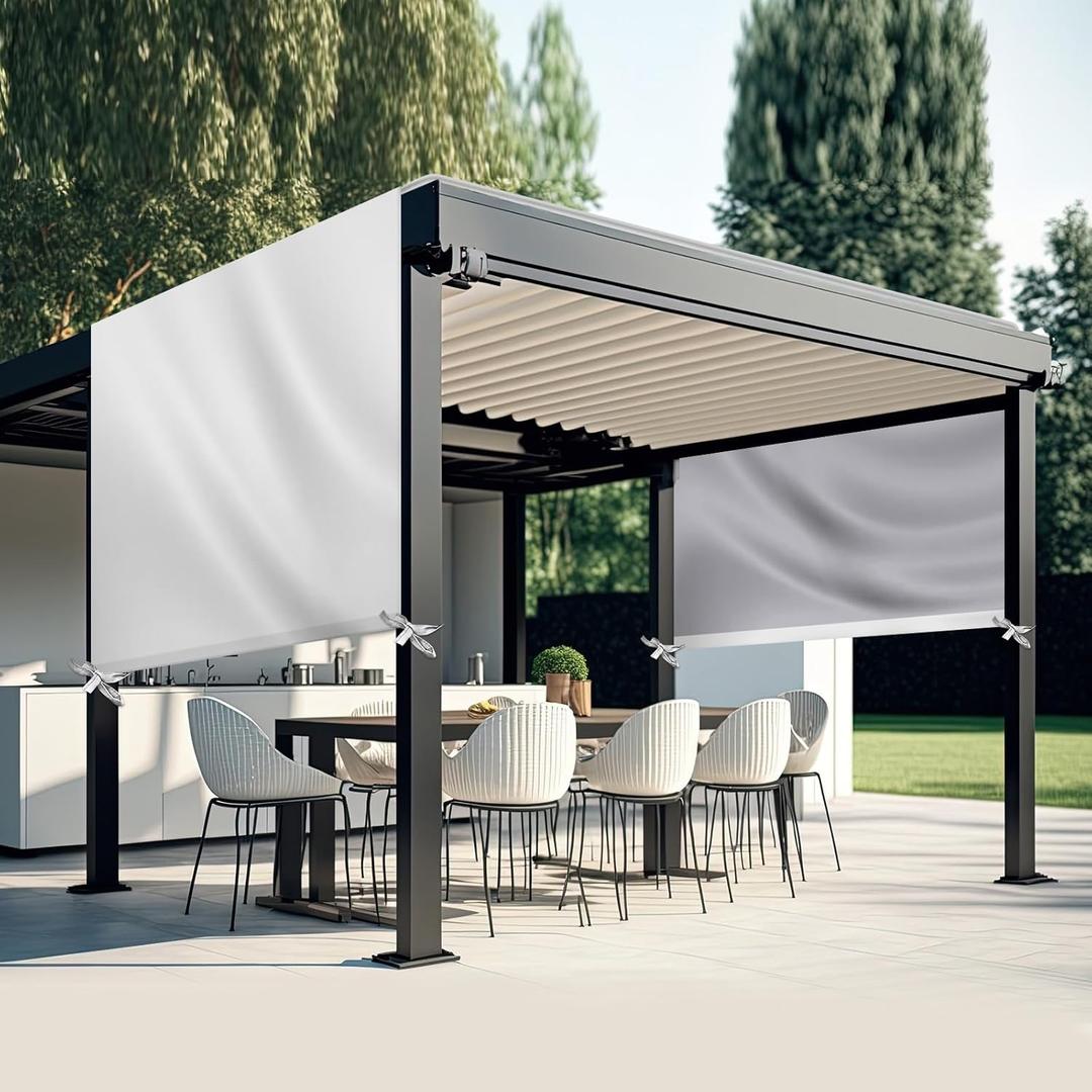 Universal Pergola Replacement Canopy Outdoor Canopy Shade Cover Waterproof Shade Top Cover for Outdoor Patio Porch Backyard(16 x 7 ft,Beige)
