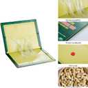 10-Pack Large Mouse Glue Traps with Enhanced Stickiness, Rat Snake Sticky Pad Board for House Indoor Outdoor, Easy to Set, Extra Large