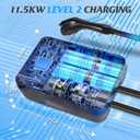Level 2 J1772 EV Charger Station NEMA 14-50 48AMP Tesla Supercharger Home Wall Electric Vehicle Evse L2 Ford Lightning BMW Mercedes Benz Hummer Lexus Jeep Wrangler Universal Car Charging