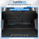 Cargo Mat Fit for Honda CR-V & CR-V Hybrid 20232026, Upper Deck Trunk Liner with Back Seat Backrest Mats, All-Weather Cargo Floor Protector, Fit for Honda CRV Accessories
