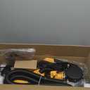 Drywall Sander Tool, KUPERIA 8.5 Amp Popcorn Ceiling Removal Tool with 7 Variable Speed 800-1800RPM, Electric Drywall Sander with Extendable Handle, LED Light,6 Basic Sand Paper & 6 Grid Sandpaper (Yellow)