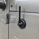 4 Inch Aluminum Antenna Compatible with Jeep Wrangler Gladiator JK JKU JL JLU TJ Rubicon Sahara Unlimited Sport,for Jeep Wrangler Antenna Replacement