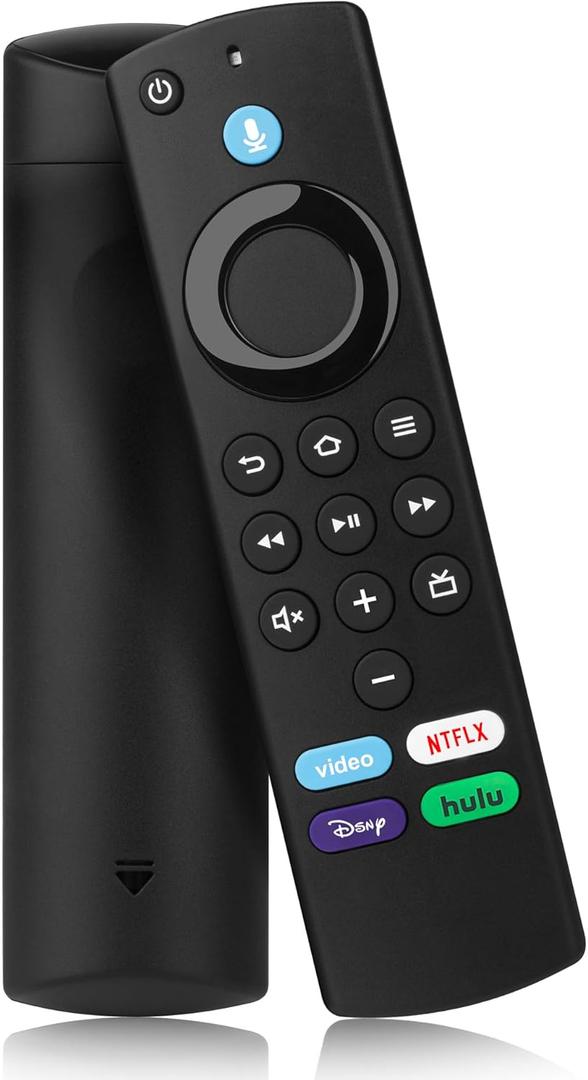 Replacement Voice Remote Control Compatible with Smart AMZ TV Stick(2nd Gen/3rd Gen/Lite/4K Max/Cube), TV Stick 4K(1st Gen, 2nd Gen), Smart TVs 3rd Gen, for Insignia-Pioneer Smart TVs