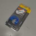 Double Braces Strapless Mouth Guard, Blue, Adult