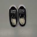 ToandonToddler Kids Sneakers Sparkle Fashion Glitter Sequins Canvas Shoes (12 Little Kid, Glitter Black With Buckle)