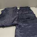 RainRider Rain Jacket Pants Suits for Men Women Waterproof Lightweight Rain Gear Workwear (Medium, Navy)