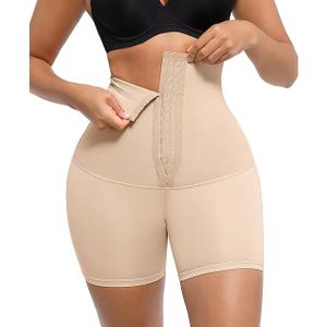 Shapewear for Women Tummy Control High Waisted Butt Lifting Shapewear Shorts Girdles Fajas Colombianas Body Shaper, L