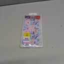 for iPhone 14 Plus Case Flower Creativity Pattern Design Soft Silicone Slim Shockproof Phone Cover for iPhone 14 Plus, 6.7 inch-Flower Purple