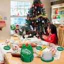 12 Pack Christmas Felt Coasters - Absorbent Felt Coasters for Tea, Coffee, Decorative Holiday Supplies