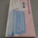 2 x Stethoscope Case for 3M Littmann Classic III, Lightweight II S.E, MDF Acoustica Stethoscope, Medical Assistant Essentials Hard case with Divider Interlayer for Nurse Accessories (Black)