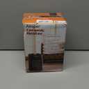 Space Heater, 1500W Electric Heaters Indoor Portable with Thermostat, PTC Fast Heating Ceramic Room Small Heater with Heating and Fan Modes for Bedroom, Office and Indoor Use (Black)