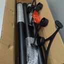 Bar Foot Rail Kit 4ft / 6ft / 8ft - Stainless Steel Complete Floor Standing Bar Foot Rest - Matte Black Foot Rail System with Tubing, Wall Brackets, End Caps & Internal Connector