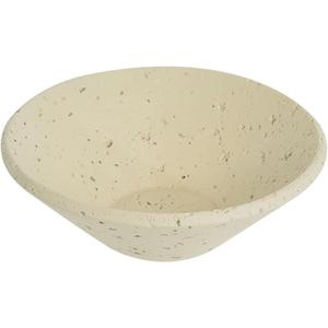 Decorative Bowl-Concrete Fruit Bowl for Kitchen Counter,Modern Key Bowl for Entryway,Small Candy Bowl,Dining Table Coffee Table Room Decor (Beige, 7")