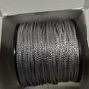 BEL AVENIR Nylon Satin Cord, 2mm 50 Yards Braided Lift Shade Cord for Necklace Bracelet String Cord, Blind Shade, Trim and Shoelaces (Silver)