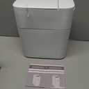 Press-Top Bathroom Trash Can, Household Waste Bin for Bathroom, Kitchen and Office, Paper Basket