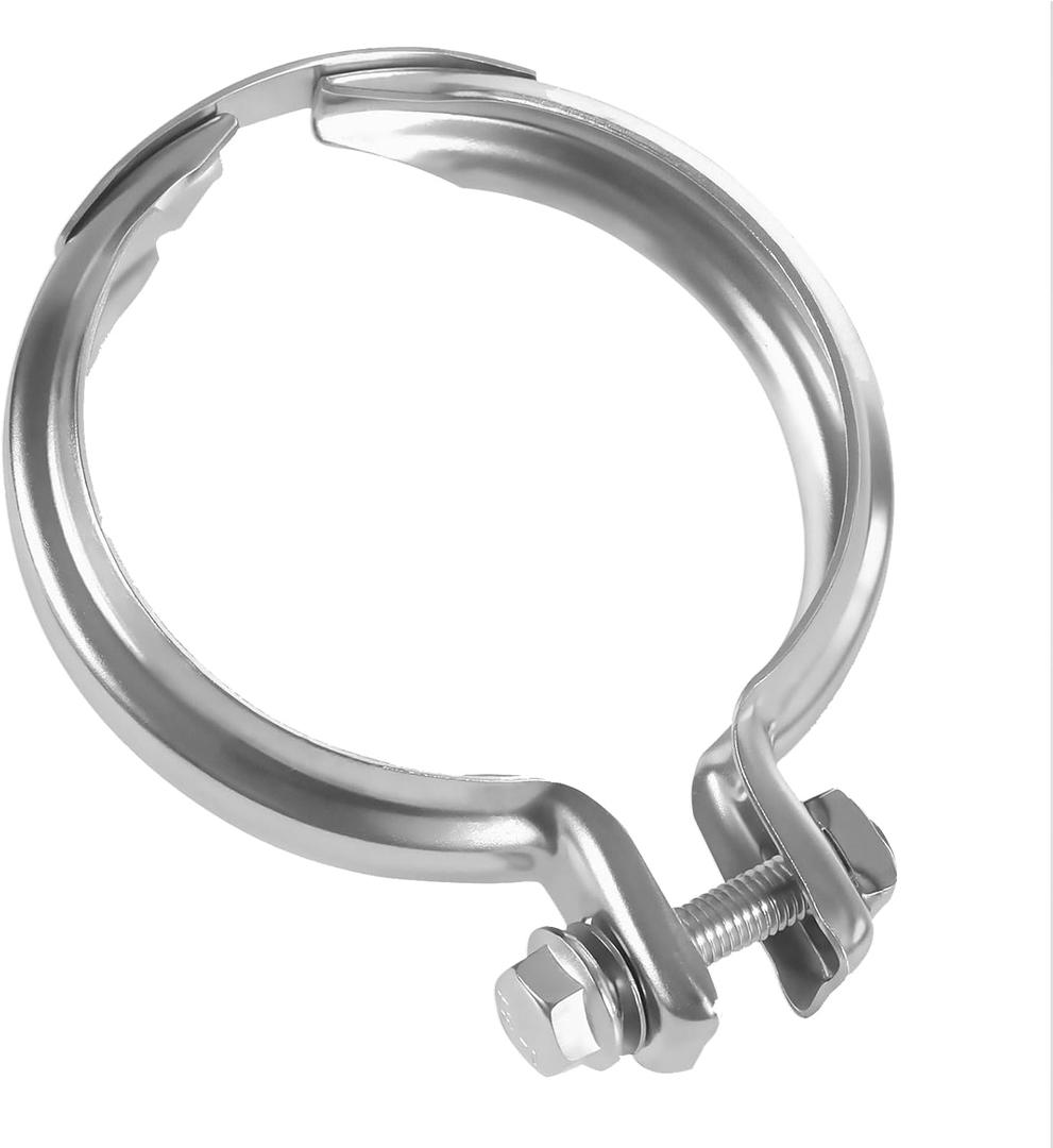 55565351 Exhaust Pipe Clamp - Replacement for Chevrolet Cruze 2011-2015, Sonic 2012-2020, Trax 2013-2021 & Buick Encore 2013-2021 - Stainless Steel exhaust System Clamp