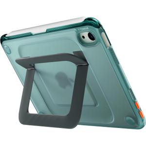TORRAS Ostand K3 Neo for iPad mini 7 A17 Pro Case, iPad mini 6 case, Viewing Angles Adjustable, Ultra Stable Stand, Shockproof Protective Slim Kickstand Case with Pencil Holder, Glacier Sprint