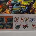 Prince Adam Sky Sled & Figure Masters of the Universe Retro Action Figure Set 5.5", 5 inches tall