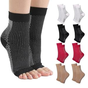 VQRZG Neuropathy Socks for Women and Men,Soothe Relief Compression Socks, Ankle Brace for Plantar Fasciitis Sleeve Soothe L/XL