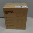 Single Serve Coffee Maker for K-Cup and Ground Coffee, Fast Brew, 6-12 oz Brew Sizes One Cup Coffee Machine Fits 5.5" Mugs, One-Button Small Coffee Maker with Descaling Reminder,Black