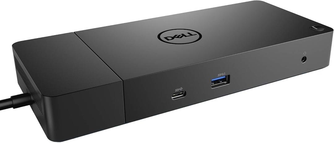 DELL WD19 180W Docking Station (130W Power Delivery) USB-C, HDMI, Dual DisplayPort, Black 