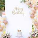 Square Arch Backdrop Cover, 6.6FT x 4FT White Stretchy Spandex Fitted Square Arch Stand Cover for Birthday Party Wedding Ceremony Banquet Photo Decoration