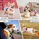 Reusable Dog Diapers Female Washable, Premium Doggie Diaper for Dogs, Pack of 3, Highly Absorbent Extra Large Dog Diaper for Heat, Incontinence and Puppy Training(XL)