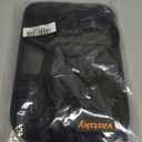 RFID Blocking Travel Neck WalletHidden Passport Holder & Anti-Theft Money Pouch for Men & Women, Lightweight Concealed Travel Organizer with Adjustable Strap Secure Document (Black)