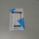 NITITOP Compatible with iPhone 11 Case Clear with Card Holder Cute Bowknot Pattern Bow Ribbon Little Love Hearts for Women Girls Soft TPU Wallet Case Protective Cover - Light Pink