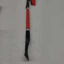 Mini Telescoping Snow Brush with Scraper and Foam Grip Handle