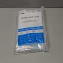 AmazerBath Plastic Shower Curtain, 60 x 72 Inches PEVA Heavy Duty Clear Shower Curtain, Waterproof Heavy Weight Thick Bathroom Curtain with 3 Big Clear Weighted Stones and 10 Rustproof Grommet Holes