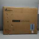 Laundry Hamper with 4 Removable Liner Bags; 176L Handwoven Rattan Laundry Basket with Lid & Heightened Feet; Clothes Hamper with Side Handles (Brown) (176L (33.46x13x26.57 Inches))