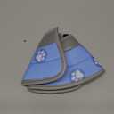 Cat Cone Collar Soft Elizabethan Collar for Surgery Recovery - Adjustable for Small and Large Cats Kittens to Stop Licking Neck 7"-9" (Medium, Blue)