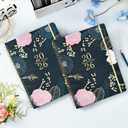 3 x 2026 Planner - Planner 2026, Weekly  Monthly Planner, 9" x 11", Jan. 2026 - Dec. 2026, with Thickened Hardcover, Twin - Wire Binding, 12 Monthly Tabs, 21 Notes Pages, Elastic Closure, Back Pocket