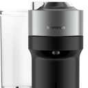 Nespresso Vertuo Pop+ Deluxe Coffee and Espresso Maker by Breville with Milk Frother, Titan