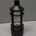 Solar Lights Outdoor Waterproof, 8 Pack 21" Solar Pathway Lights with Metal & Glass, Auto On/Off Garden Lights for Yard, Landscape, Driveway Walkway