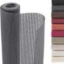 Smart Design Classic Grip Shelf Liner- Non Adhesive Home Organization Shelf Liners - Strong Grip, Non Slip, Easy Clean - Perfect for Desk, Shelves, Kitchen, Cabinet Protection - Graphite Gray (18"W x 60"L)