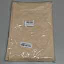 LANDVIEW Cloth Placemats Set of 6, Cotton Linen Blend Machine Washable Durable Linen Table Mats, Heat Resistant Placemats Wrinkle Free Place Mats for Dining Table, Easy to Clean (Beige, 6)