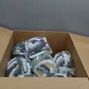 HOMBYS 8 Pack Giant Chunky Yarn for Crocheting/Hand Knitting, Super Bulky Large Soft Fluffy Tie Dye Plush Fuzzy Mixed Color Thick Chenille Yarn (Grey, Green, White)